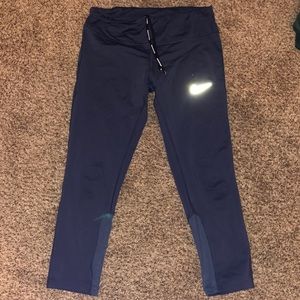 nike dri fit mid rise crop leggings